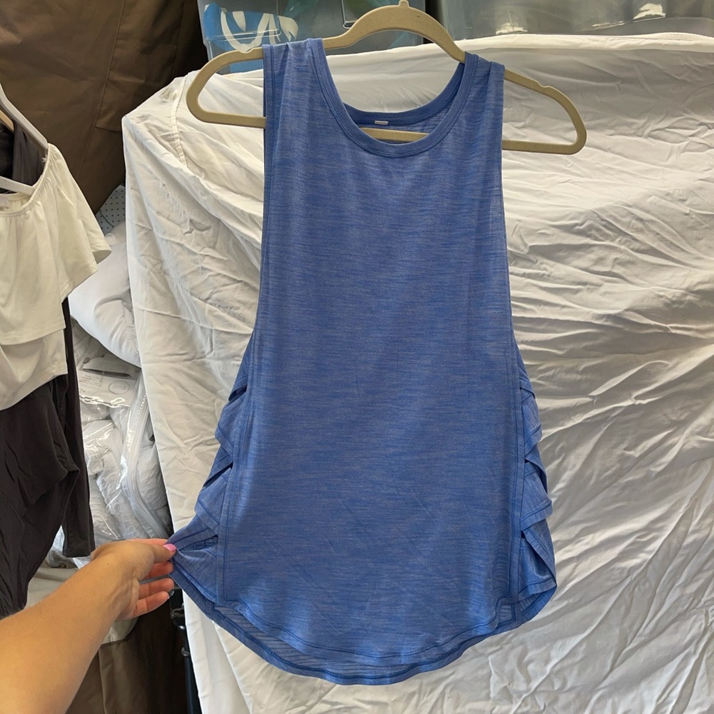 Blue Lululemon Top